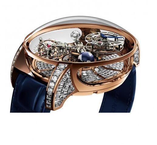 Buy Replica Jacob & Co Astronomia Tourbillon Baguette 750.800.40.BD.BD.1BD watch